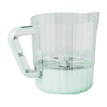 Imagem de Bothyi Batedor de ovos elétrico com bico coador, ferramenta de cozimento, utensílio de cozinha multiuso, copo de mistura, batedeira de ovos para misturar e, Verde