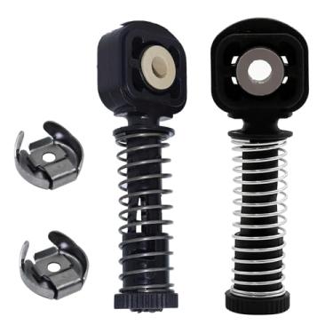 Imagem de Par de captura de cabo de câmbio do seletor de marchas 1J0711761B 1J0711761C Apto para VW Polo Jetta Golf para Audi A1 A3 TT B6 B7 Kit de reparo de ligação de câmbio manual Bowden Cable Fix Adjuster