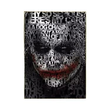 Imagem de Pôster Retrô Clássico De Filme Adesivo HD Impermeável J-Joker H-Harley