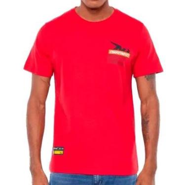 Imagem de Camiseta Onbongo Elec Vermelha Dalila-Masculino