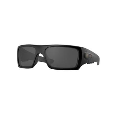 Imagem de Oakley Pacote de óculos de sol OO9253: OO 9253 925301 Si cabo balístico Det Matte Bl e kit de acessórios de correia preta grande, Si Ballistic Det Cord Matte Bl, 61/18/135