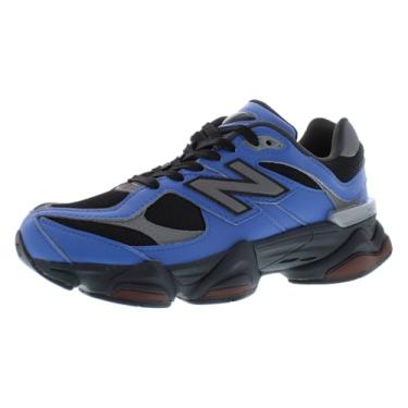 Imagem de New Balance 9060 Tênis infantil grande, Azul/preto, 19