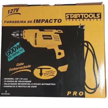 Imagem de Furadeira De Impacto Com Mandril 3/8 E Torque 10Nm