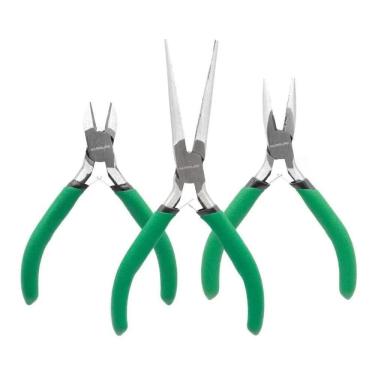 Imagem de Kit De Alicate Pesca Bico Corte E Bico Longo Multi Funções