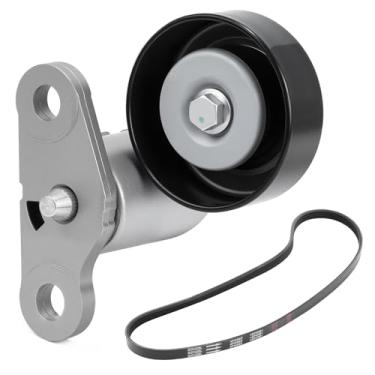 Imagem de Kit tensor de correia A/C para Chevy Tahoe GMC Yukon 2000-2008 - Substitui 38159 ACK040378HD - Compatível com motores a gás 4.8L/5.3L/6.0L V8