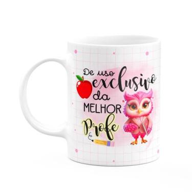 Imagem de Caneca - Uso exclusivo da melhor professora coruja - JPS INFO
