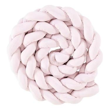 Imagem de Trança Protetora De Mini Berço De Bebê 2,50m - Lisas - Carinha de Anjo