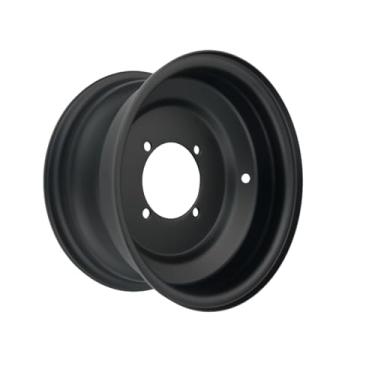 Imagem de Roda dianteira de aço de 25,4 cm, furo de 90 mm, 4 parafusos, aro dianteiro, quadriciclo, Dirt Bike ATV Buggy para GoKarts de 150 cc, 200 cc e 250 cc