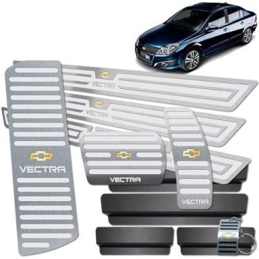 Imagem de Descanso Soleira Pedaleira Automático Prata Vectra 2006 A 11 - JR PART