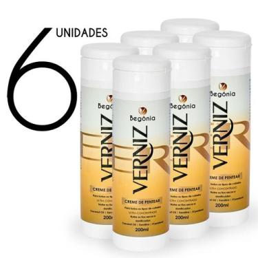 Imagem de KIT Creme De Pentear begonia Verniz 200ml 6 Unds - Begônia