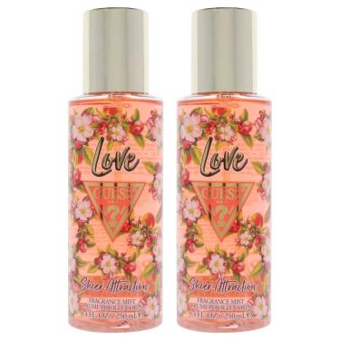 Imagem de Perfume Guess Love Sheer Attraction Mist 250 ml, pacote com 2 unidades