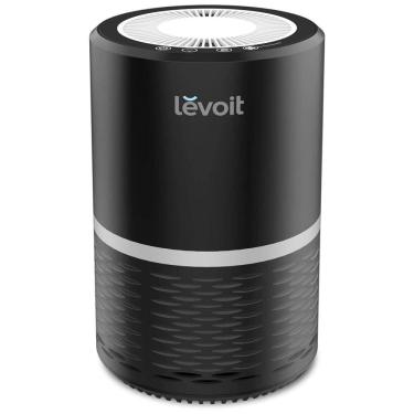 Imagem de Purificador de Ar com Filtro HEPA, Área até 30 m2, com Controle Remoto, LEVOIT LV H132, Preto