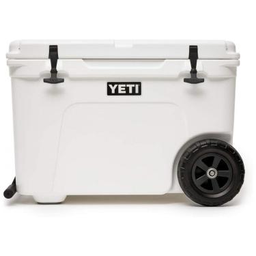 Imagem de Cooler Térmico Portátil 45 Latas com Alça e Rodas, YETI, Branco