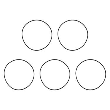 Imagem de eMagTech 5 peças de 60 mm fita cassete gravador de borracha para tocadores de fita, decks de cassete, unidades de CD ROM