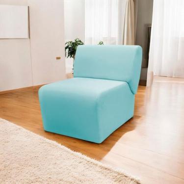 Imagem de Poltrona Decorativa Para Sala Manicure Consultório Escritório Zoe Sued