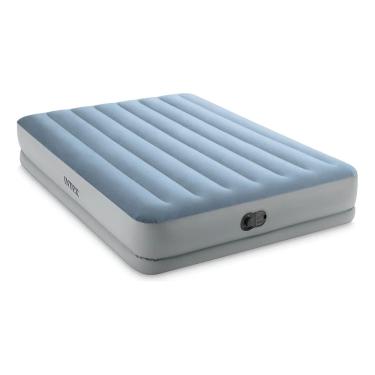 Imagem de Colchão Inflável Casal Resistente Queen Size Confortável Bomba Embutida USB