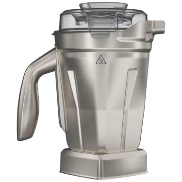 Imagem de Jarra para Liquidificador de Aço Inoxidável com Cabo Ergonômico 1.4L, VITAMIX 067891, Prateado