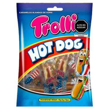 Imagem de Bala trolli hot dog 90g