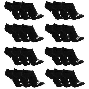 Imagem de Kit 24 Pares de Meia Puma Sapatilha Esportiva
