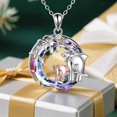 Imagem de Colar de irmãs para mulheres, joias de colares de amizade, presentes de aniversário, Natal, formatura para mãe, esposa, Standard, Metal, Sem Pedra Preciosa