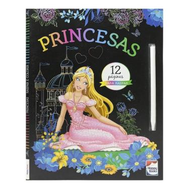 Imagem de Raspar e Colorir - Princesas
