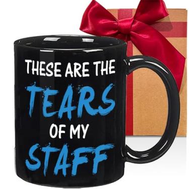 Imagem de Presentes engraçados de dia do chefe para homens de funcionários - Presentes de aposentadoria de despedida do escritório - Presente de aniversário de escritório administrativo dia profissional Natal