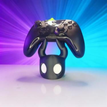 Imagem de Suporte para Controle Hollow Knight  Decoração Geek e Gamer - A1, PRET