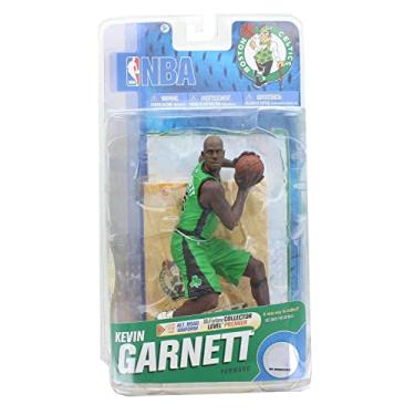 Imagem de McFarlane Toys NBA Sports Picks Series 18 Action Figure Kevin Garnett (Boston Celtics) Green Uniform with Black Logos Bronze Collector Level Chase