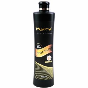 Imagem de Gel Massageador Corporal Nuru Platinum 500ml Com Lençol Prem