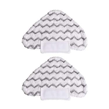 Imagem de 2 Pacote de Panos Mop Microfibra Triangular para Substituição do Shark Lift-Away Pro Genius Steam Pocket S3973 Acessórios Pano Limpeza Lavável