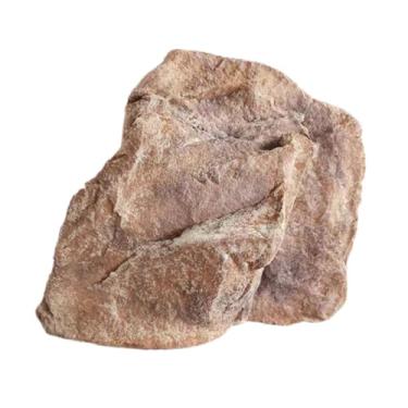 Imagem de IEUDNS Ornamento de arenito artificial de arenito de textura natural realista para parques de rios quadrados ruas comerciais decorativas, Style C