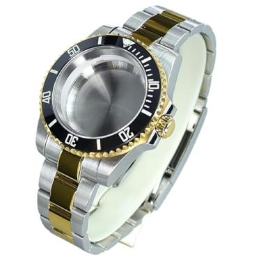 Imagem de FEIYASHI Relógio masculino Pro Sports Mergulho com caixa de 40 mm para NH35/34/36 Miyota8215 ETA2824 Movimento, Tampa inferior sólida 6, For ETA2824 PT5000 Movement, Caixa de relógio de luxo