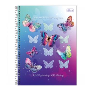 Imagem de Caderno Espiral Capa Dura Universitário Daisy 1 Matéria 80 Folhas Tilibra Estampa 4