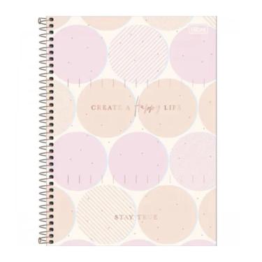 Imagem de Caderno Espiral Capa Dura Universitário Connect 1 Matéria Soho 80 Folhas Tilibra Estampa 5