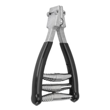 Imagem de Raquete de Badminton que Amarra a Braçadeira, Aço Fino Elaborado 3 Mola Punho Ergonômico Raquete de Tênis que Amarra a Braçadeira para Raquete de Badminton (Preto)