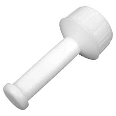 Imagem de oshhni Dispensador de Filme Stretch Compacto, Acessórios Resistentes para Embalagem, Dispensador Manual Profissional de Filme Stretch com Alça, Branco