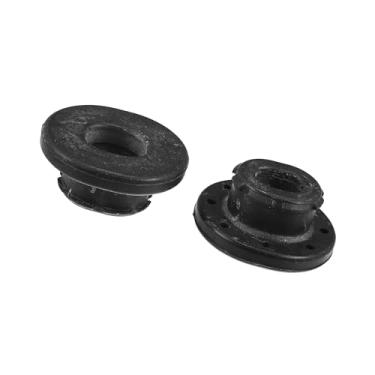 Imagem de Hihaha No.25336-F2000 Bucha de montagem do isolador inferior do radiador para Hyundai Elantra 2017-2020/montagem do isolador inferior do radiador interno/borracha durável/2 peças pretas