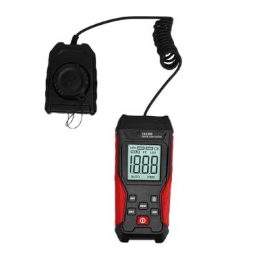 Imagem de Zhjvihx Medidor de Luz de Iluminância Digital, Medidor de Lux Com Display LCD Faixa de Medição de 0,1 a 200.000 LX para Fotografia de Laboratório de Fábrica LED para Cultivo de Plantas