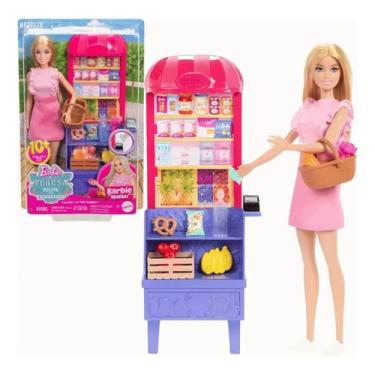 Imagem de Conjunto Da Barbie Amizade De Teresa Supermercado Mattel Jct05