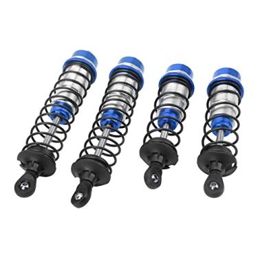 Imagem de aqxreight Amortecedor de Amortecedor Traseiro Dianteiro RC de Mola de Carro RC de Liga de Alumínio para Carros ARRMA 1/7 1/8 Vermelho é Plástico Resistente, Resistência Resistente Ao Choque (#2)