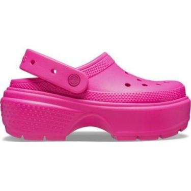 Imagem de Sandália Crocs Stomp Clog Pink Crush-Feminino