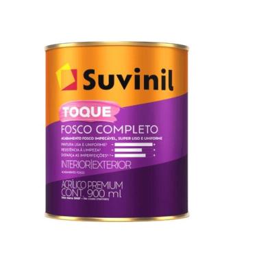 Imagem de Tinta Acrilica Fosco Branco 900ml Fosco Completo - 64692 - SUVINIL