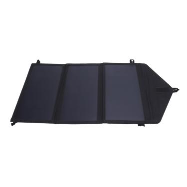 Imagem de KUIDAMOS Painel Solar Monocristalino Dobrável de 30 W Com Carga Rápida para Telefones para Camping e Atividades Ao Ar Livre