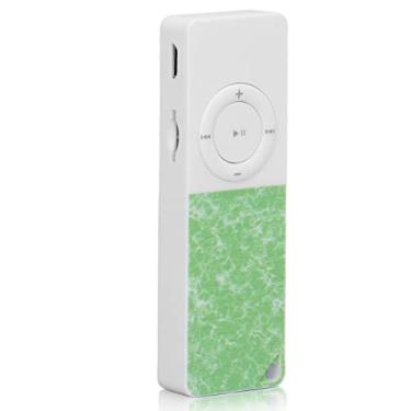 Imagem de KIMISS Leitor de MP3 Slim Classic - Leitor de Música Com Som HiFi Sem Perdas Suporta até 64 GB - Mini de Música Portátil para Atividades de Ginástica, Ao Ar Livre e de Lazer (Verde)