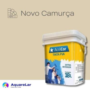 Imagem de Acril Cor Acrilplus 18L, NOVO CAMURÇA