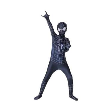 Imagem de Fantasia De Halloween Para Meninos, Máscara 3D Do Homem-Aranha, Traje 