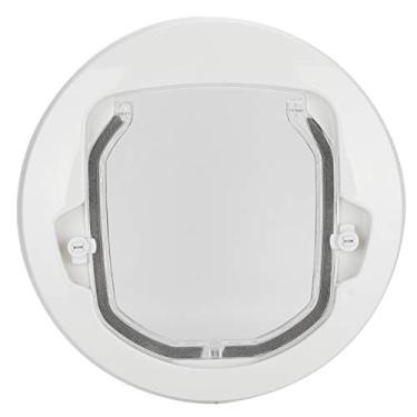 Imagem de Generic Porta Com Aba para Animais de Estimação, Design Bidirecional Branco, Fixação Magnética de Redução de Ruído para Gato, Cachorro, Fornecimento de Animais de Estimação