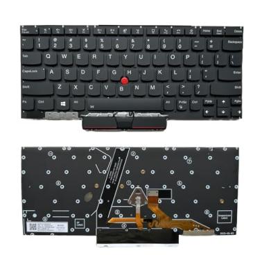 Imagem de Layout americano de substituição para laptop com teclado retroiluminado para Lenovo ThinkPad X1 Nano GEN 1 (Tipo 20UN 20UQ) 2021 SN20X82238 SN20X82274