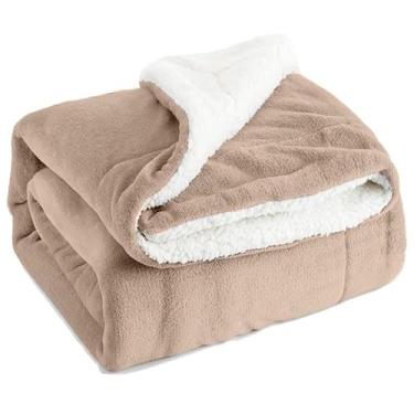 Imagem de Cobertor- Dupla face sherpa felpuda - Antialérgico(Bege)