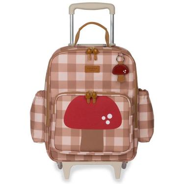 Imagem de Mochila de Rodinhas MasterBag Cogumelo Caramelo-Unissex